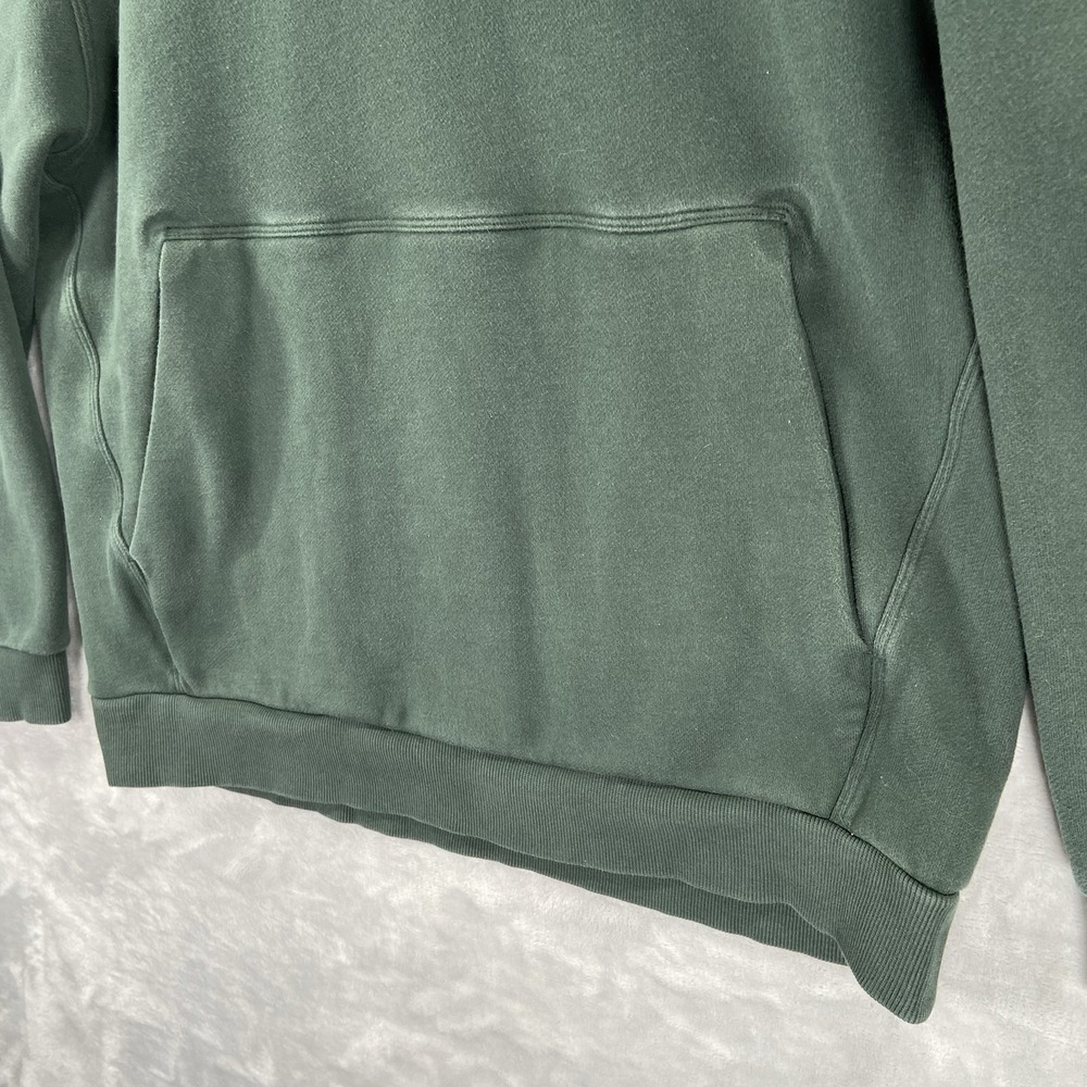 Lululemon Hoodie men's Small Steady State Pullover Sweatshirt Green Fleece Cozy - Picture 5 of 13